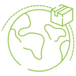 siuntiams i visa pasauli