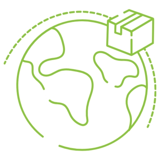 siuntiams i visa pasauli