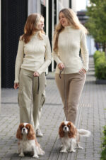 megztinaii aukšta apykakle iš merino vilnos