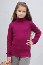 merino vilnos golfai vaikams – šilti vaikiški golfiukai su kaklo apsauga