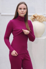 merino vilnos golfas žindymui