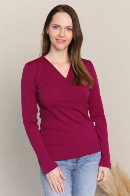 Moteriška palaidinė merino vilna