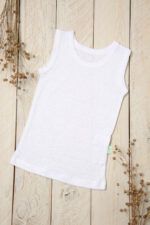 balti vaikiški berankoviai marškinėliai