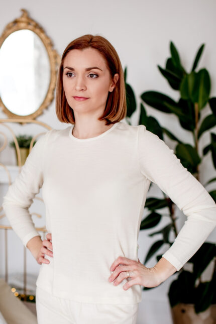 ilgų rankovių marškinėliai moterims