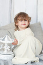 kūdikio miegmaišis iš merino vilnos