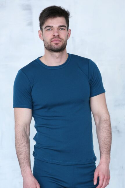 Merino vilnos marškinėliai vyrams