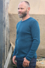 merinosų vilnos megztinis