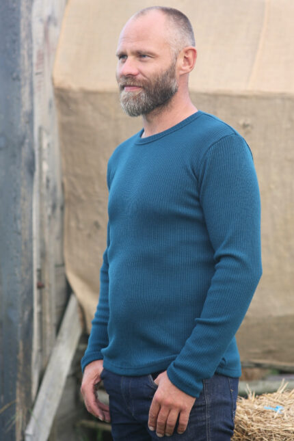 merinosų vilnos megztinis