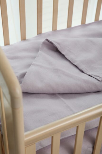 lininis užvalkalas kūdikio antklodei