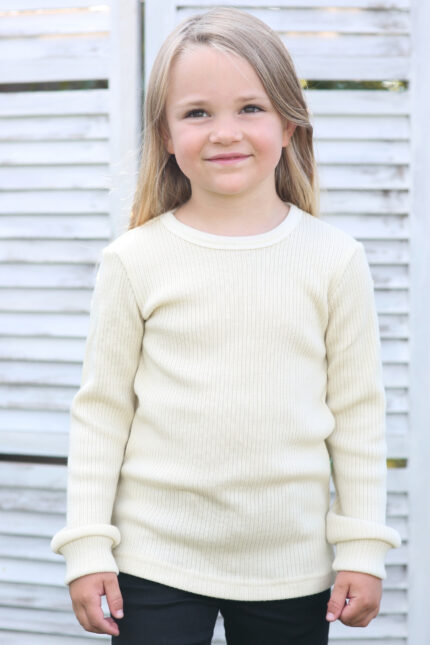 vaikiškas merino vilnos megztukas