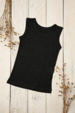 vaikiški lininiai berankoviai marškinėliai