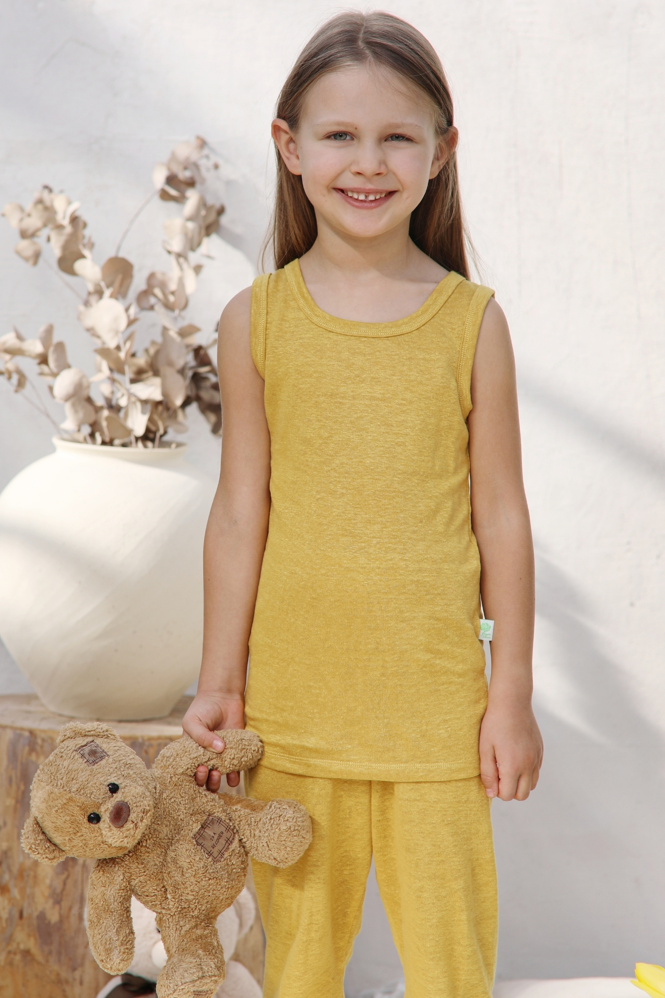 vaikiski-lino-marskineliai-be-rankoviu vaikiški lino marškinėliai be rankovių