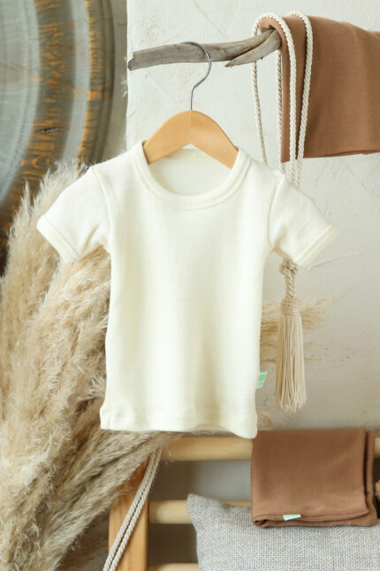 vaikiški marškinėliai su šilku