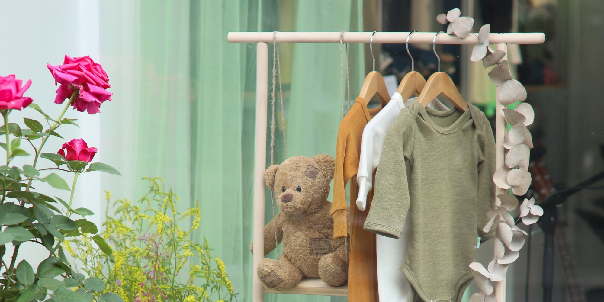 green rose gimtadienis