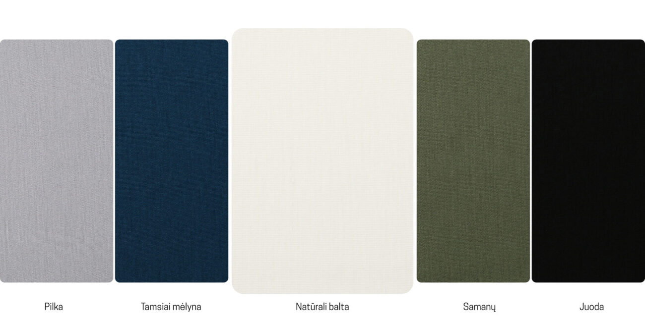 Spalva lemia ne tik vaizdą, bet ir pojūtį, praktiškumą bei priežiūrą.