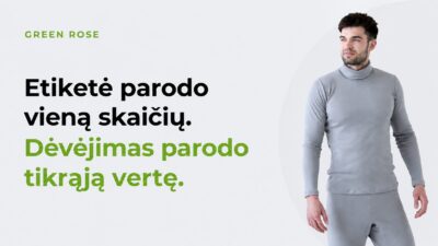 merino dėvėjimas parodo tikrąją vertę